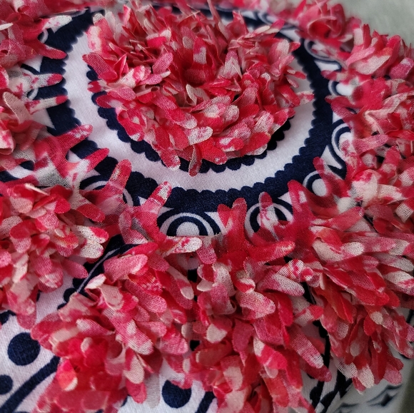 NWT Desigual Floral Long Sleeve Tunic Top, Size 13-14, Color White Floral - Picture 6 of 11